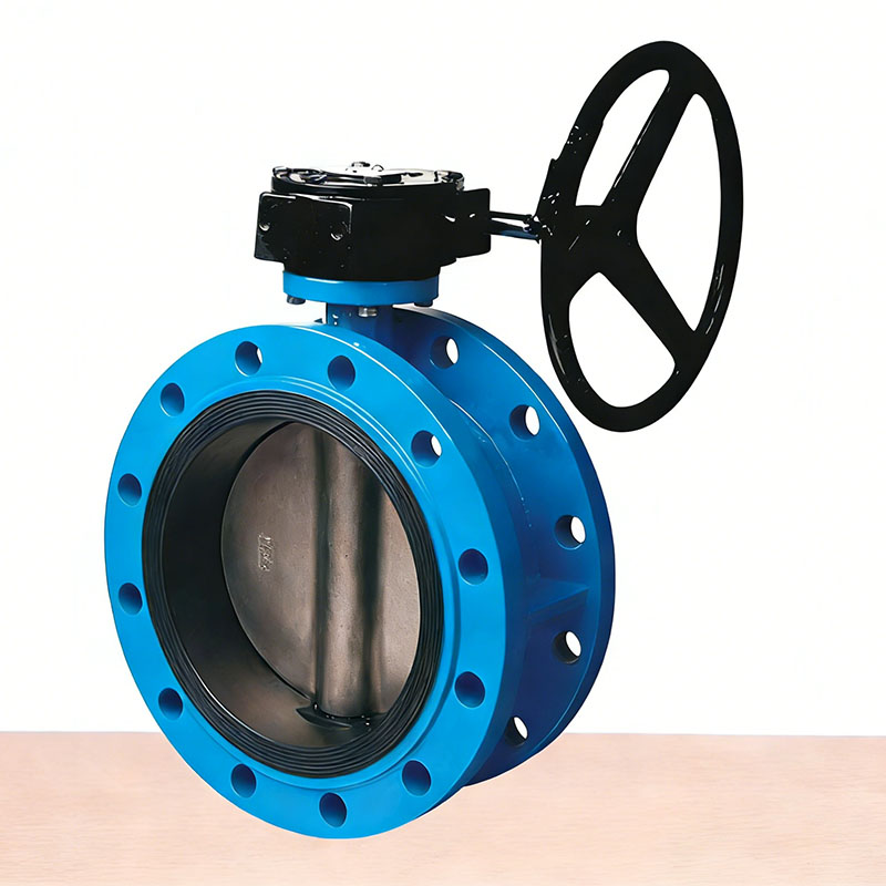 Soft Seal Flange Butterfly Valve D341X