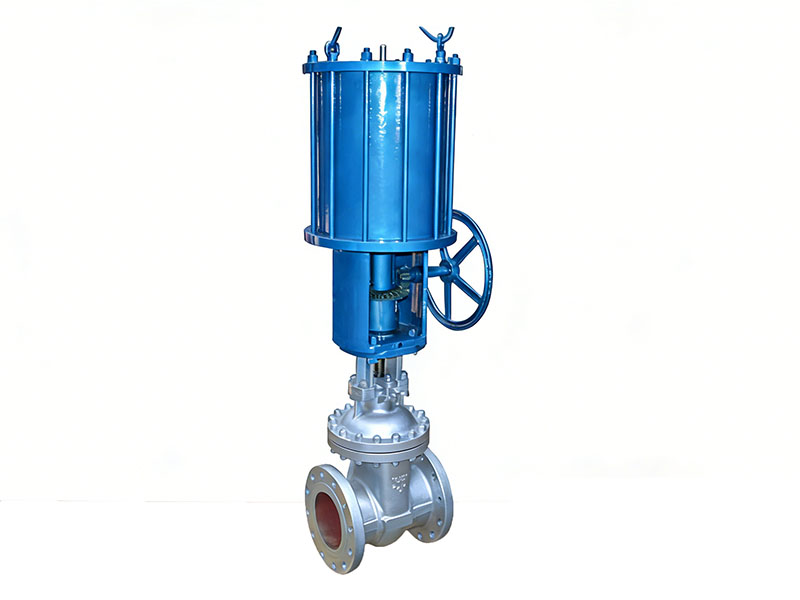 Pneumatic With Manual Gate Valve Z641H