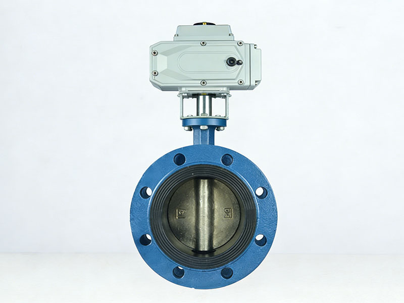 Electric Flanged Soft Seal Butterfly Valve D941X