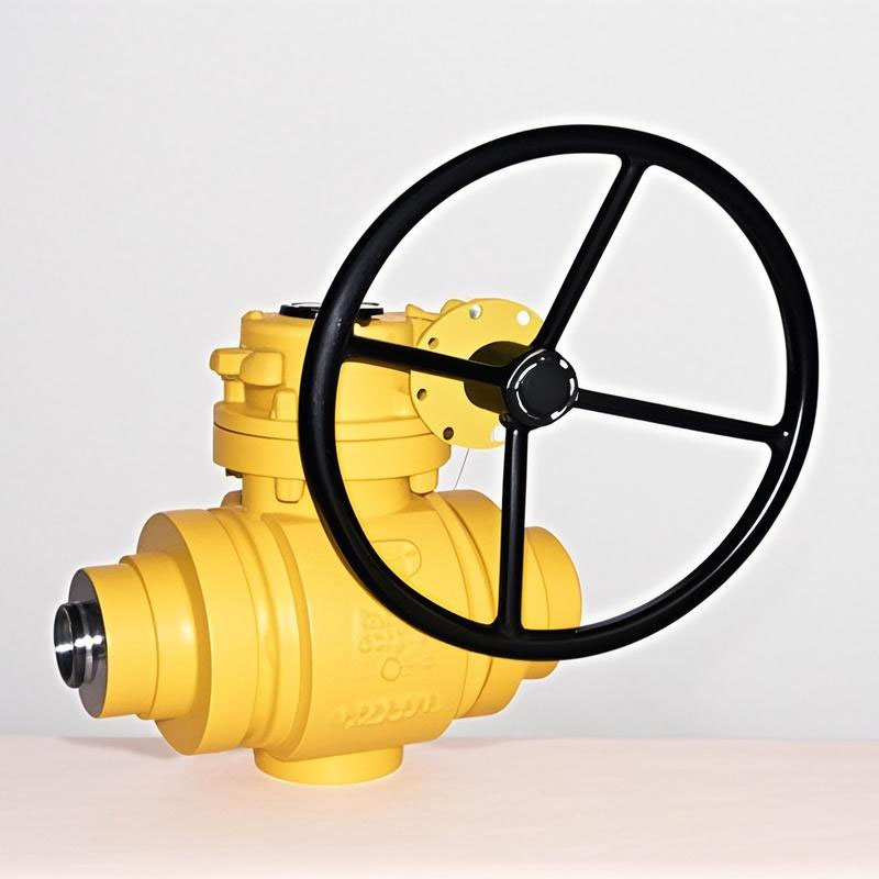 Fixed Worm Wheel Welded Ball Valve Q367F