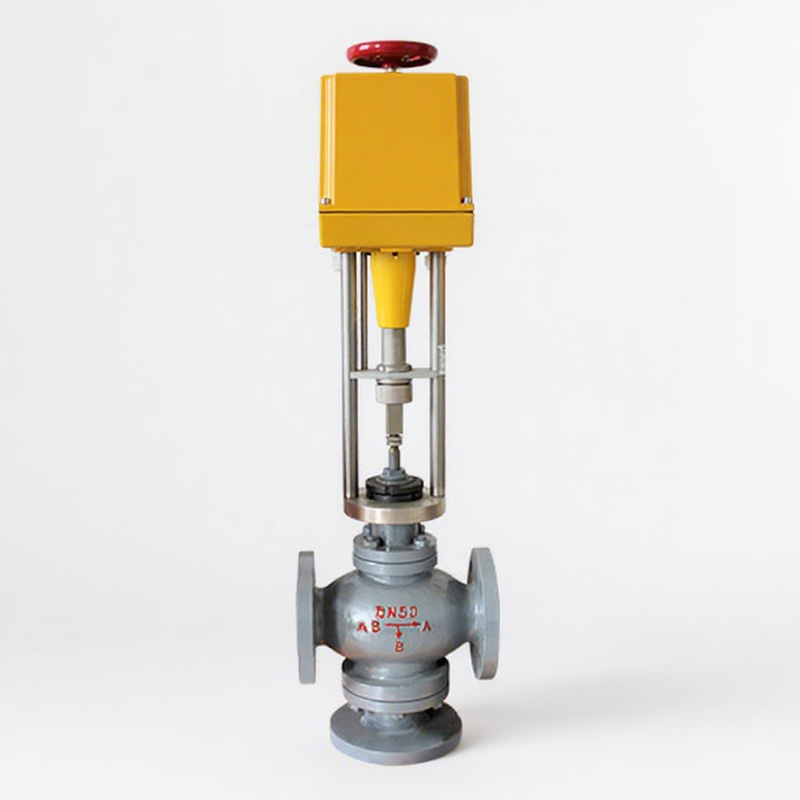 Electric Three-way Confluence Shunt Regulating Valve ZAZQ/ZAZX