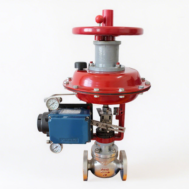 Pneumatic Diaphragm With Hand Wheel Single-seat Regulating Valve ZJHP
