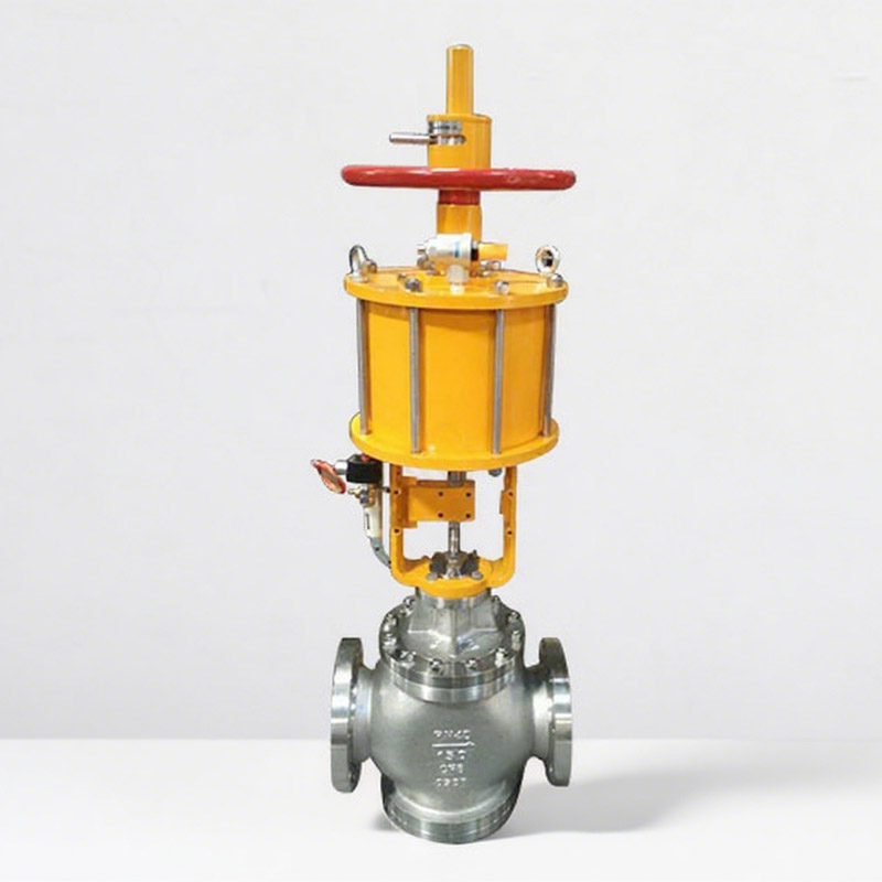 Pneumatic Piston Three-way Shut Off Valve ZSQN